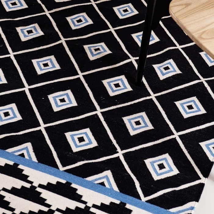 Zahret Karpet Rug Kilim Minimalis Nordic Maroko Ethnic