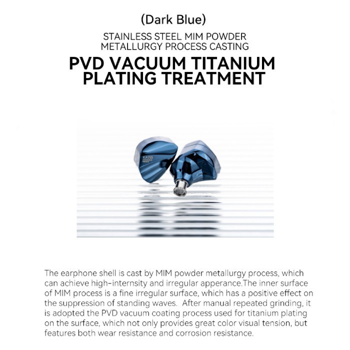 Moondrop Kato Composite Diaphragm Advanced Dynamic In-Ear Monitor Iem