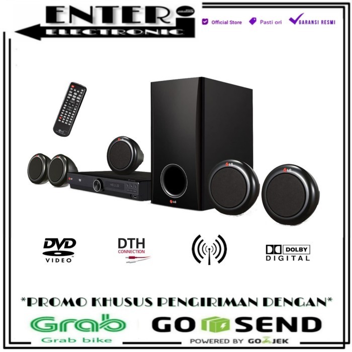 Lg Home Theater Dh3140S - Speaker Home Theater 5.1 Ch 300W Lg Dh 3140