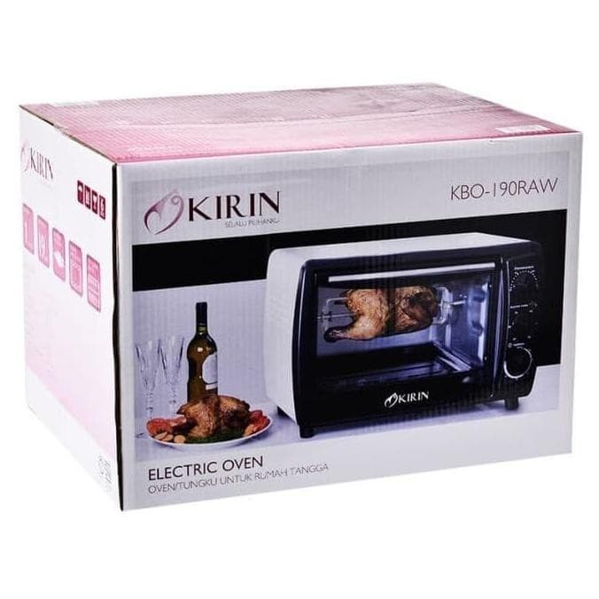 Kirin Oven Listrik 19 Liter Kbo-190Raw