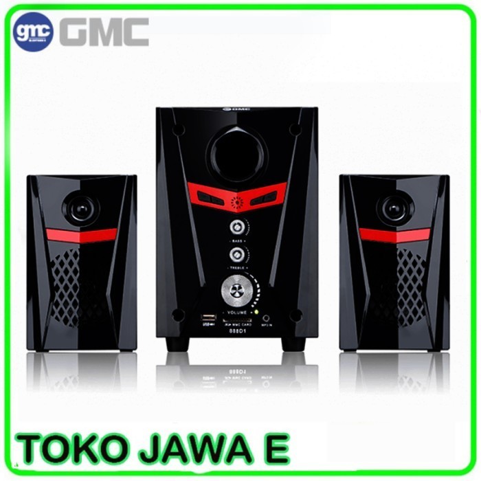 Gmc 888D1 Bt Speaker Bluetooth Murah Suara Mantap