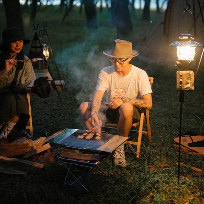 Alat Panggang Lipat Naturehike Nh20Pj121 Portable Grill