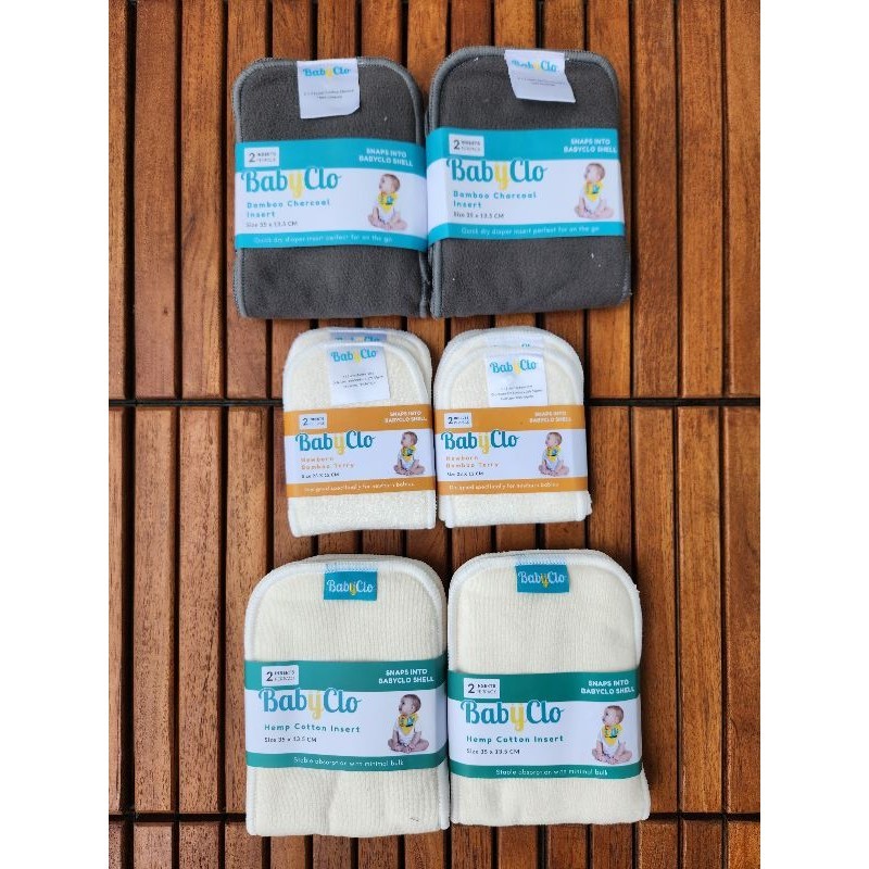 Insert Cloth Diaper Clodi BabyClo [New]