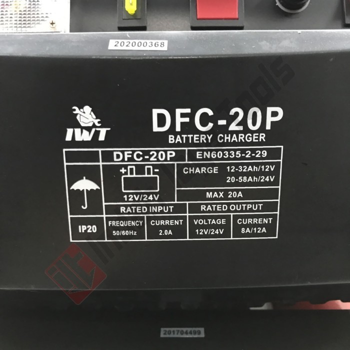 Iwt Dfc-20P Battery Charger 20A - Charger Cas Aki Kering Basah 20 A
