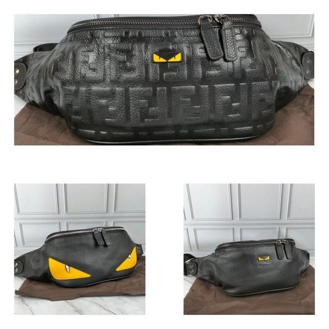 Spy Waistbag Bumbag Pria Branded Tas Pinggang Branded Import Kulit Kidattan