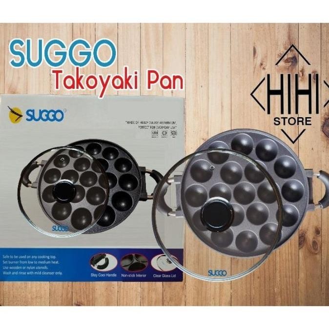 Cetakan Kue Takoyaki 19 Lubang Anti Lengket - Takoyaki 19 Lubang - Gegegona