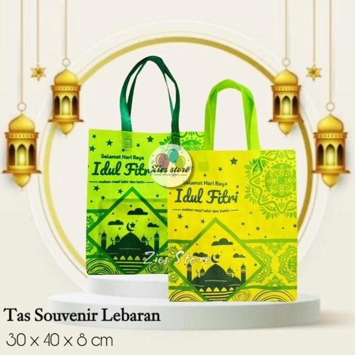 

(Isi 12) Tas Souvenir Goodie Bag Kantong Idul Fitri Lebaran Ramadhan M 028