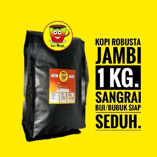 

Kopi Robusta Jambi 1 Kg/500gr Biji/Bubuk Terlaris Termurah Terdekat Terenak