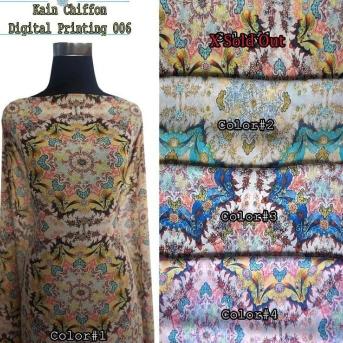 

Ready Kain Chiffon Digital Printing 006 (Per 0,5 Meter) Pengiriman Cepat