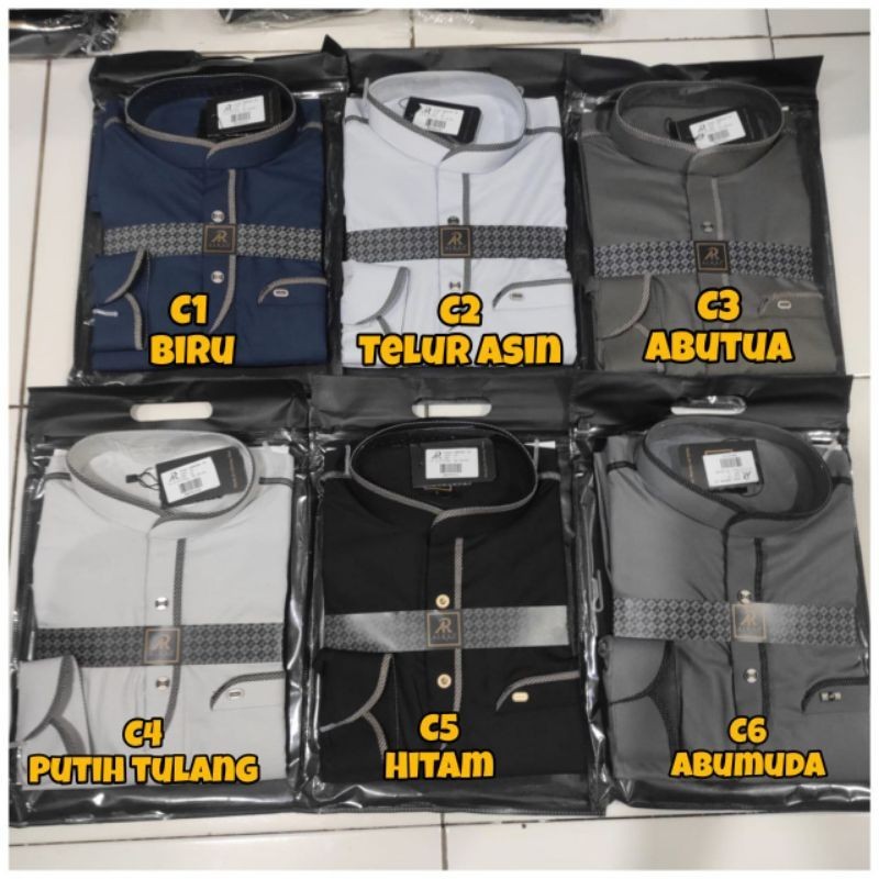 KOKO AL RAZ LENGAN PENDEK MODEL GHIFARI / Koko al raz katun premium