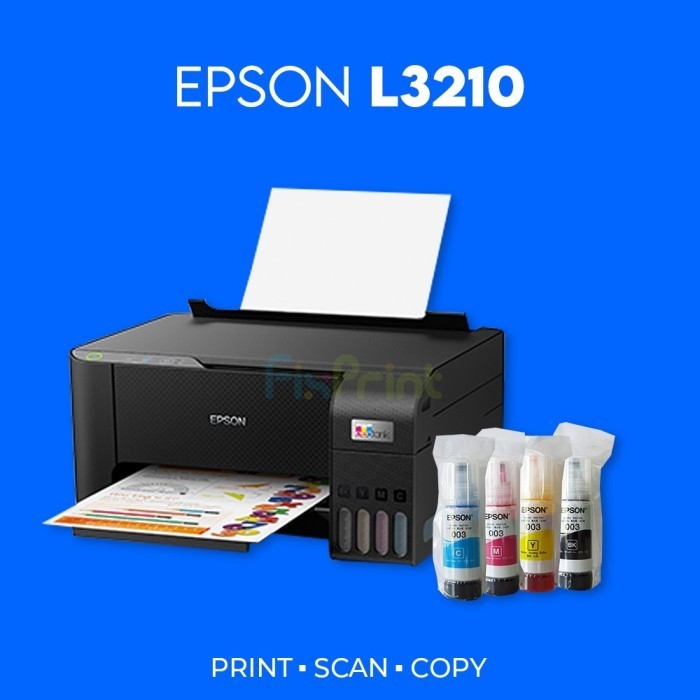 Epson Printer Ecotank L3216 White Pengganti L3210 Black