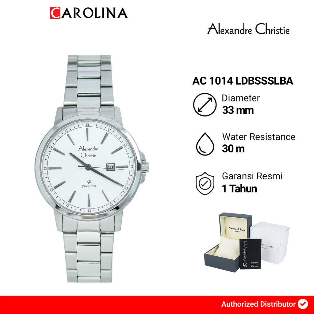 Alexandre Christie AC 1014 LDBSSSLBA Wanita