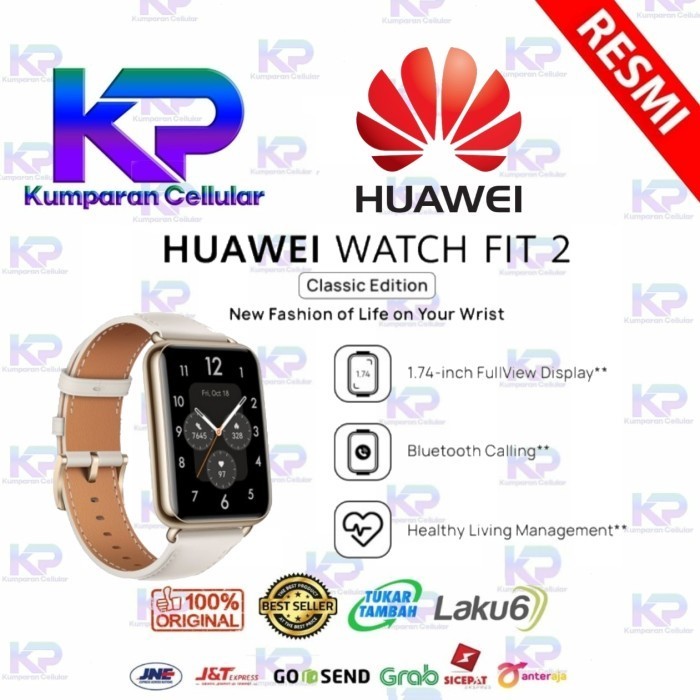 Huawei Watch Fit 2 Classic Edition Harmony Os Garansi Resmi