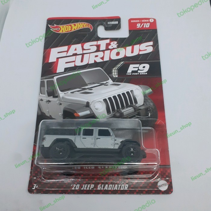 Hw Hotwheels Fast And Furious Zo Jeep Gladiator 2023 Grey