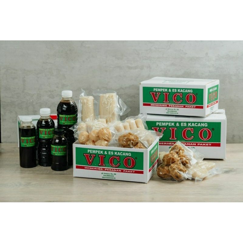 

Pempek Vico Palembang Asli Paket Hemat -Gratisongkir