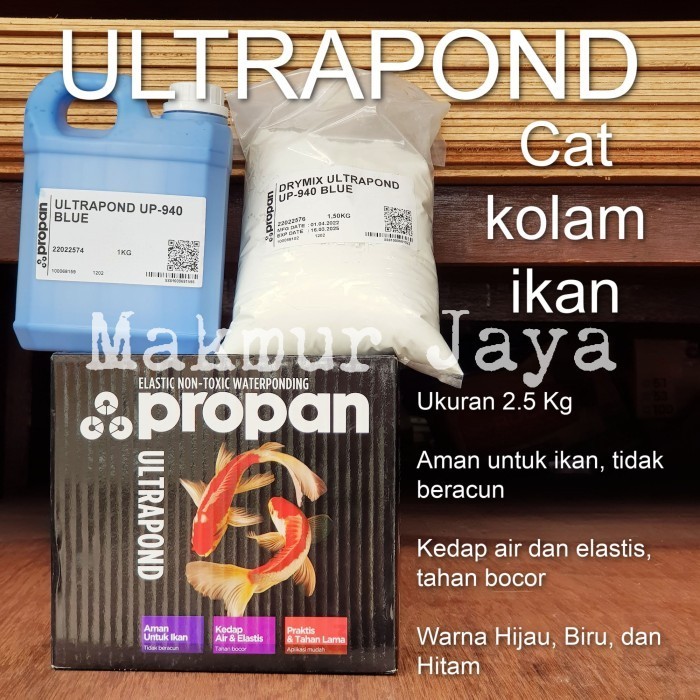 PROPAN ULTRAPOND CAT KOLAM IKAN 2.5KG