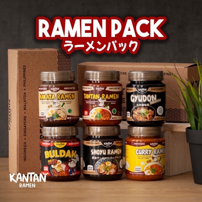 

Kantan Ramen Pack ( 6 Kantan Instant Seasoning )