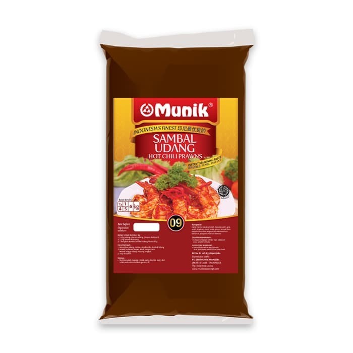 

Bumbu Munik Sambal Udang - 1000Gr