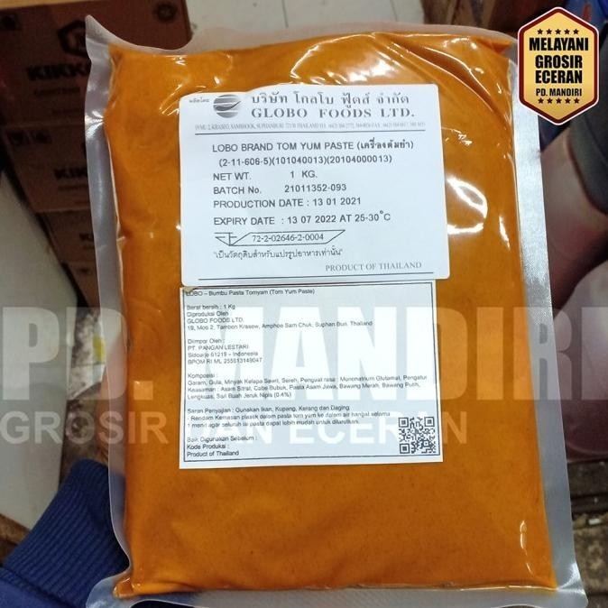 

Lobo Tom Yum Paste 1 Kg Murah