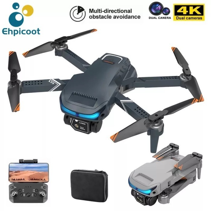 Drone murah XT9 4K optical Flow return home anti tabrak vs k101 max