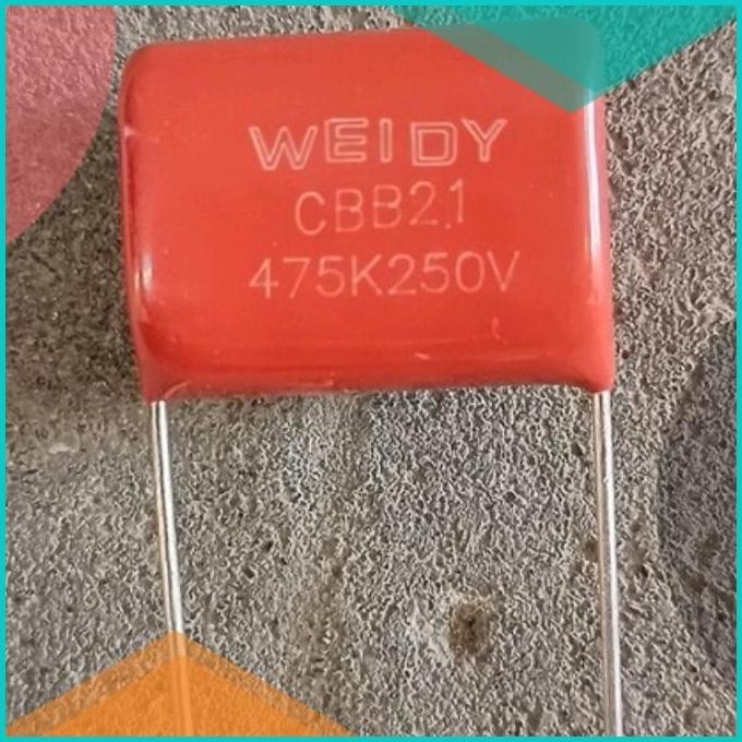 KAPASITOR 475K 250V / 475K250V WEIDY 19F3B2024 perkakas