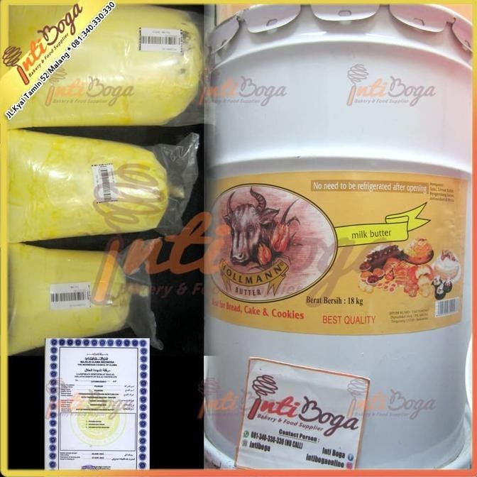

LANGSUNG KIRIMM HOLLMAN BUTTER 1KG - MENTEGA HOLLMANN 1 KG