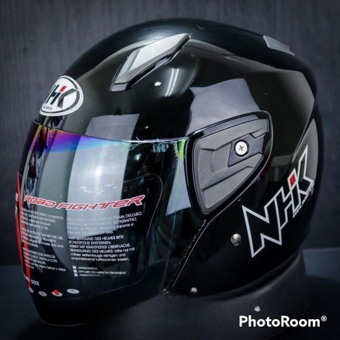 HELM NHK R7 SOLID Putih - HELM NHK R7