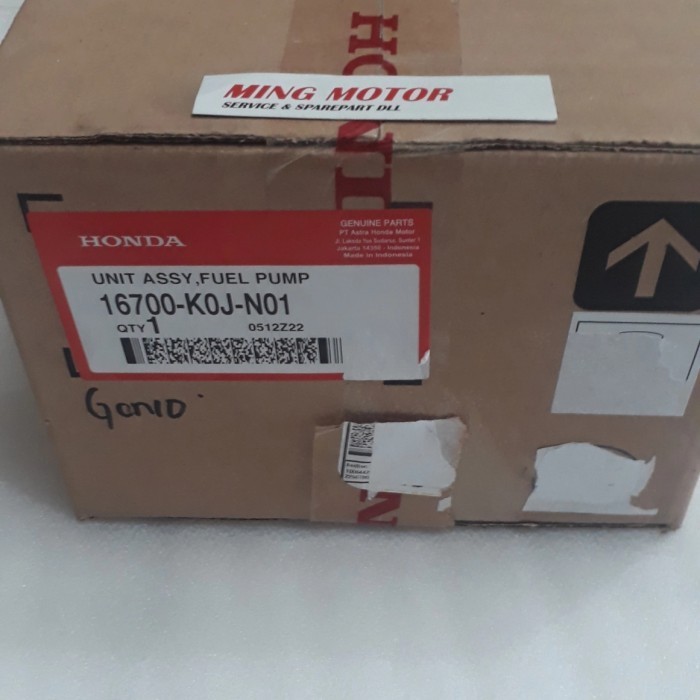 Fuel Pump Genio Beat Fi Led Scoopy Deluxe K0J Asli Ahm Promo R0924A