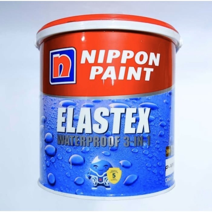 NEW SERIES CAT WATERPROOFING ELASTEX 5 KG WARNA ORIGINAL QUALITY