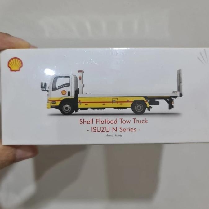 Tiny 64 shell flatbed tow truck isuzu n series hongkong