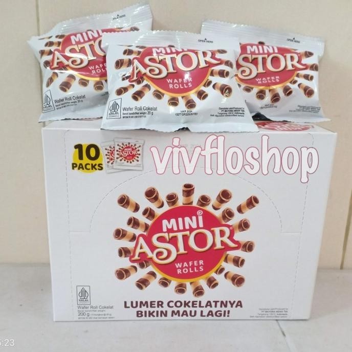 

New Mini Astor Wafer Rolls / Astor Mini (Mayora) Terbaik