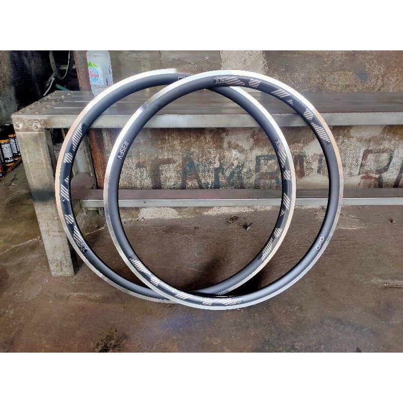 RIMS oxo 700 700c profil 35 mm hitam alloy brakeline 32 hole