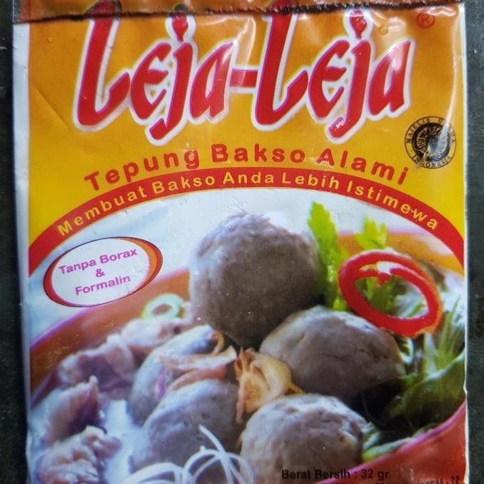 

Tepung Bakso Super Leja-Leja HALAL ( ASLI )