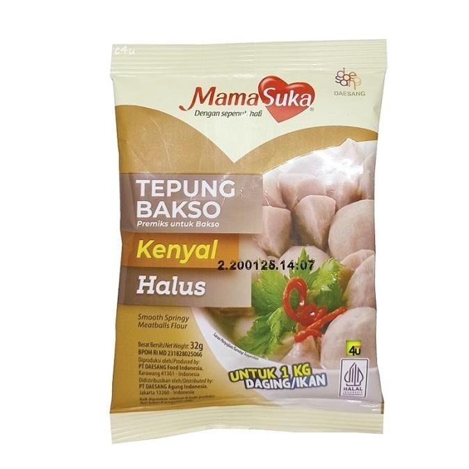 

Mamasuka - Premiks Tepung Bakso - 32gr