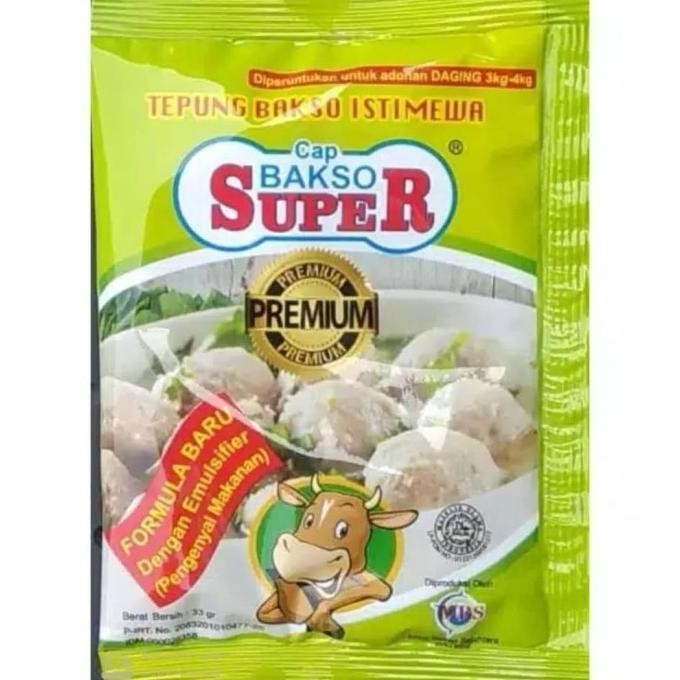 

TEPUNG PENGENYAL BAKSO PREMIUM CAP BAKSO SUPER HALAL MURAH GROSIR ORI