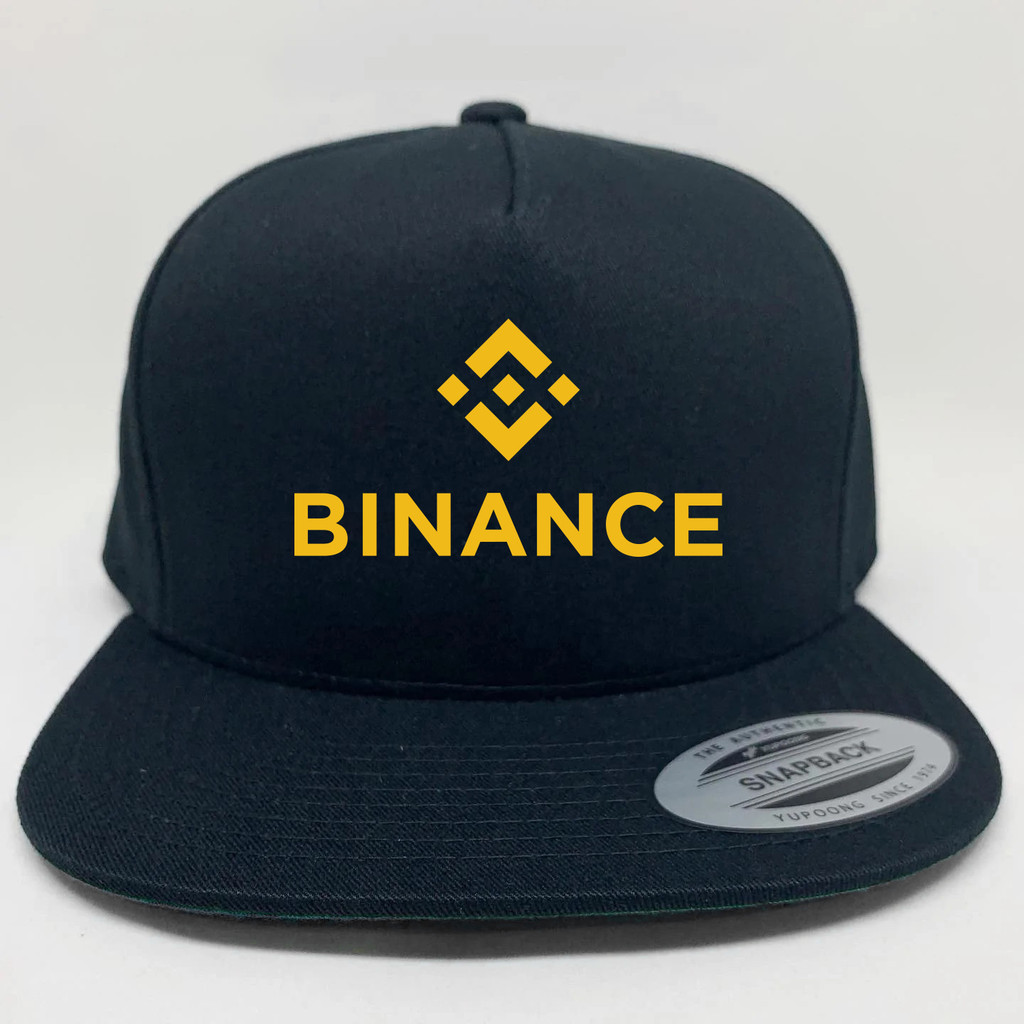 Topi Snapback CAMOE Crypto Binance Exchange Logo