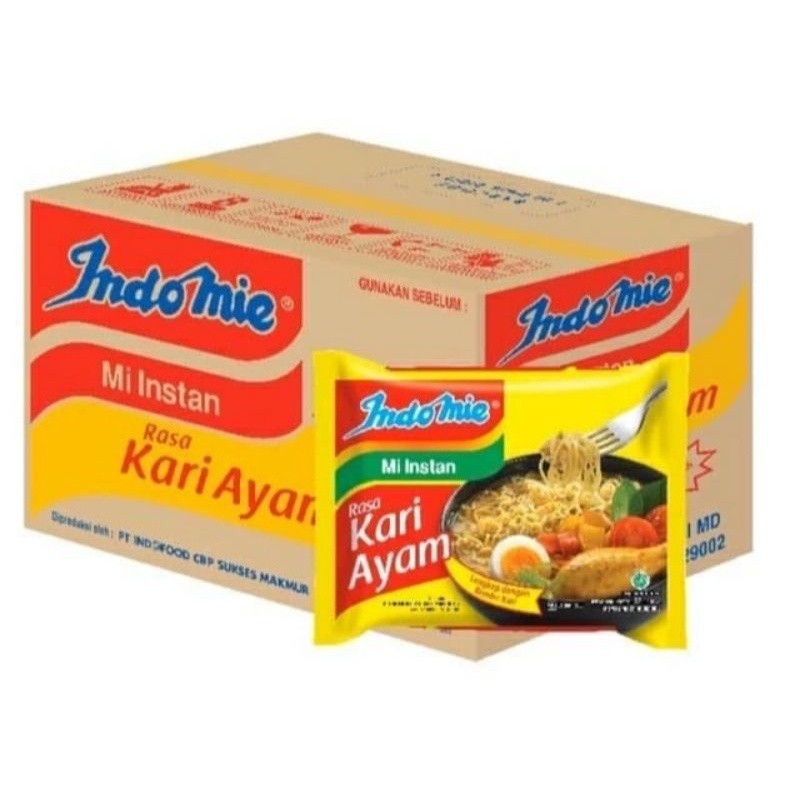 

Indomie Kari Ayam 1 Dus isi 40x72gr