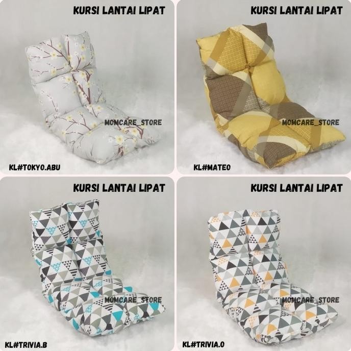 KURSI LIPAT LESEHAN/ KURSI LANTAI SANDARAN/ KURSI LESEHAN 5 STEP