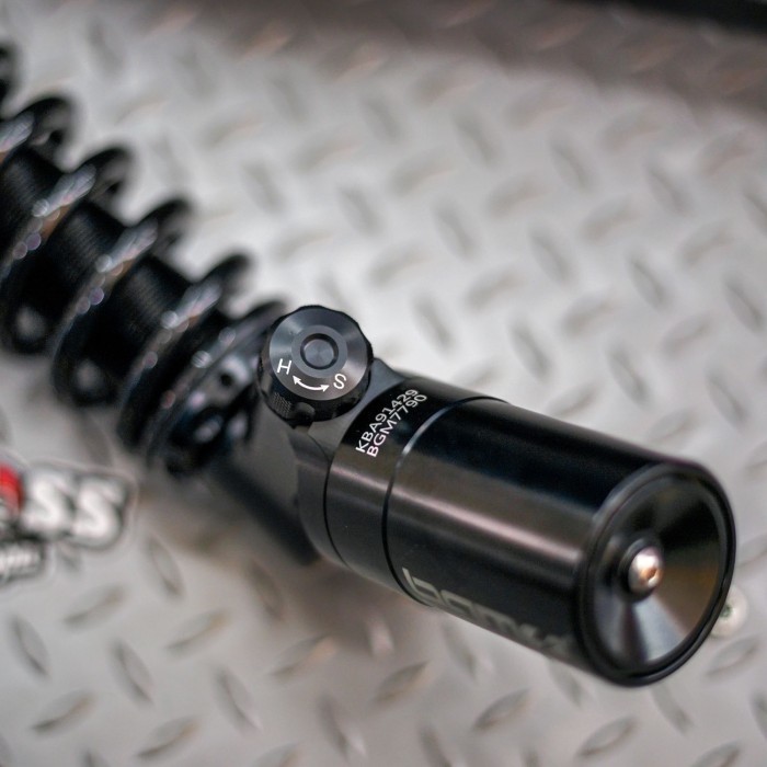 Shock Tabung Bgm Black Rear Vespa Sprint Primavera