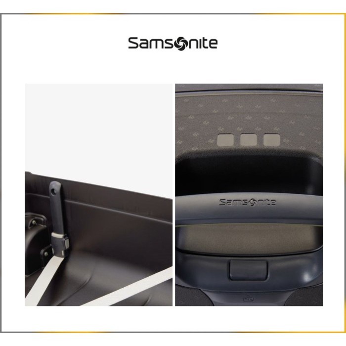 Samsonite Koper Hardcase Aeris Comfort Large 28 Inch - Black