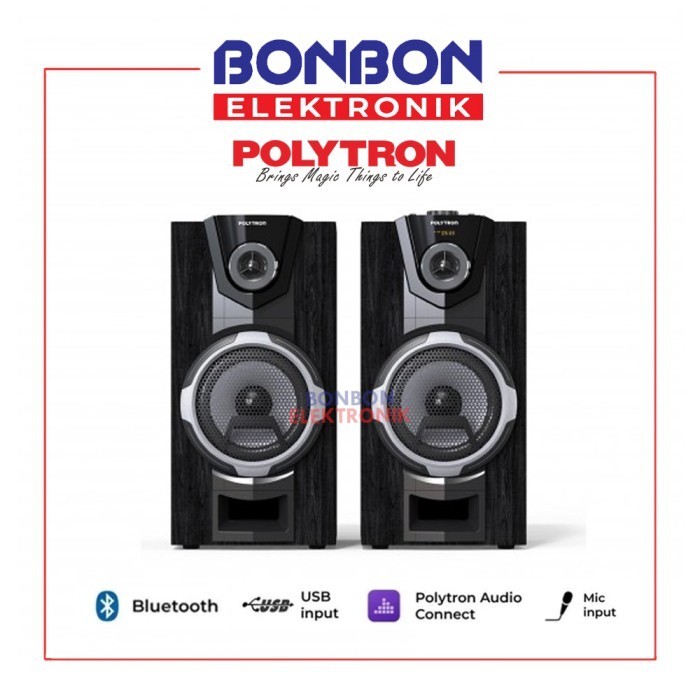 Polytron Active Speaker Bluetooth Pas-8F12 / Pas8F12