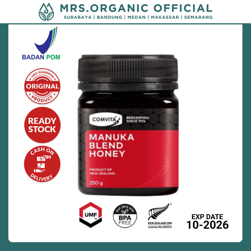 

Madu Manuka Honey Comvita Murni Alami Blend 250gr