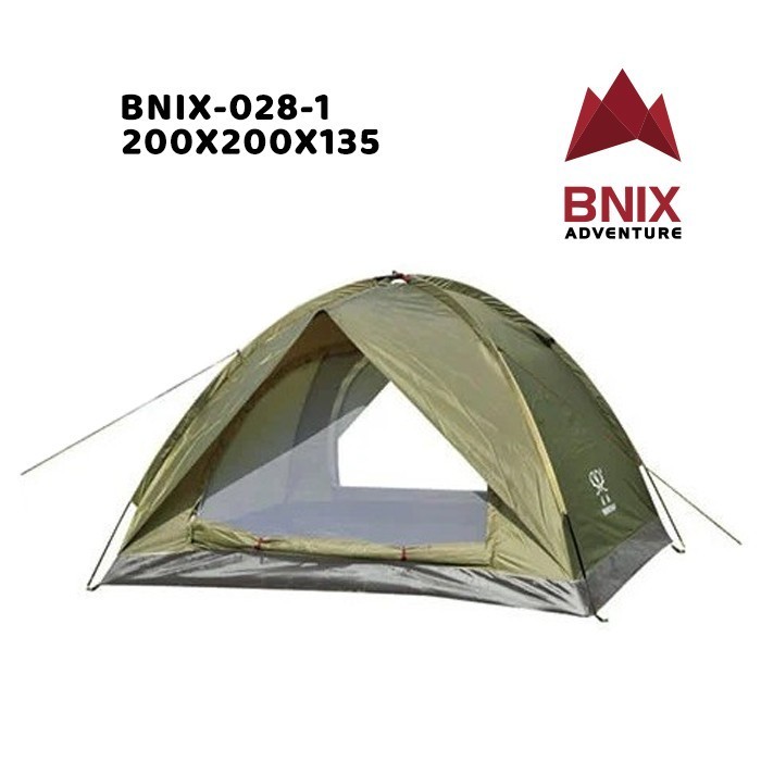Tenda Camping - Bnix - Bn-028-1 - Waterproof Double Layer - 3 Orang
