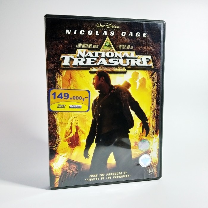 National Treasure DVD Original BEKAS