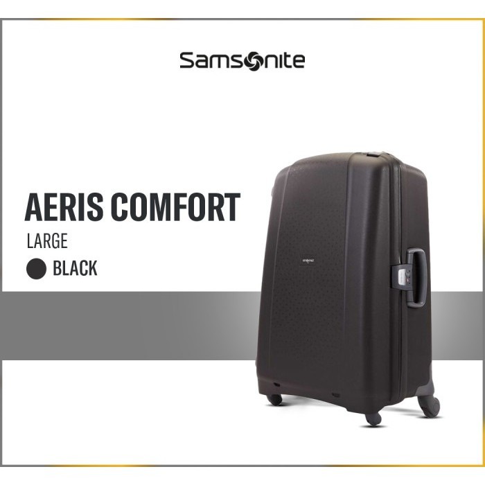 Samsonite Koper Hardcase Aeris Comfort Large 28 Inch - Black