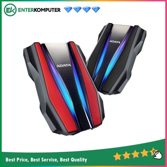 Adata Hd770G 2Tb - Rgb External Hdd - Antishock & Waterproof Usb 3.2