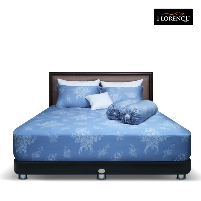 Florence Set Sprei Tencel Printing - Serenity
