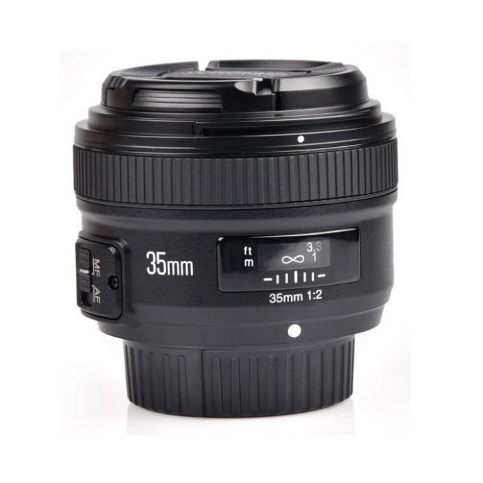 Lensa Yongnuo 35Mm F/2 For Canon / Lensa Fix Yongnuo Yn 35Mm Termurah Terlaris Promo