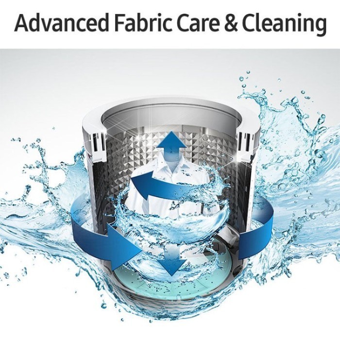 Mesin Cuci Samsung 8Kg 1 Tabung Wa-80H4000 / Wa80H4000 / 80H4000