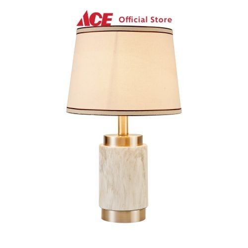 Ace - Eglare Lampu Meja Marble - Silver